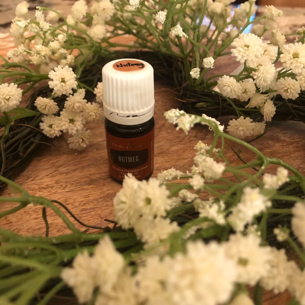 5ml bottle of Young Living essential oil Nutmeg